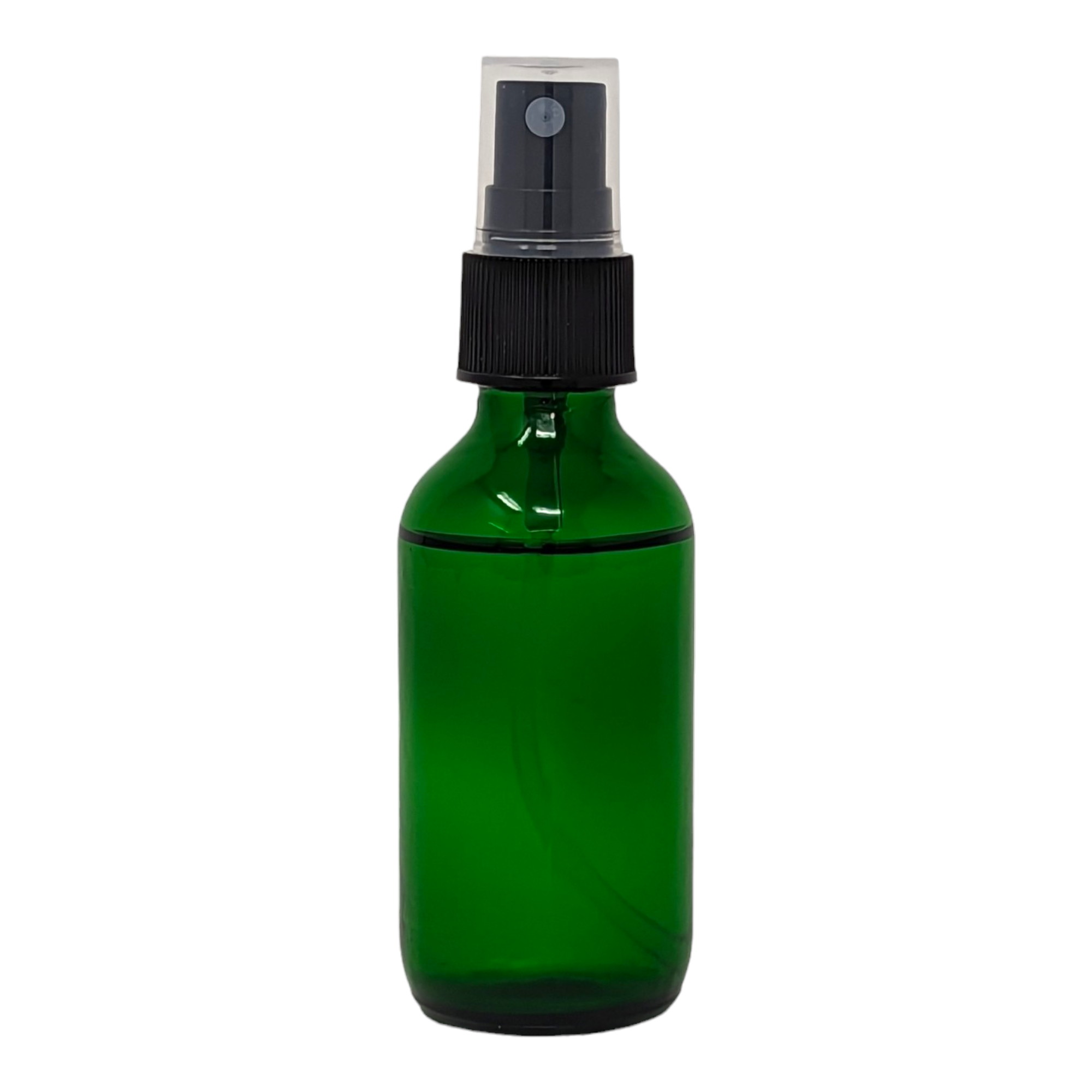 Green Glass Small Spray Bottle 2 oz DabSmart LLC